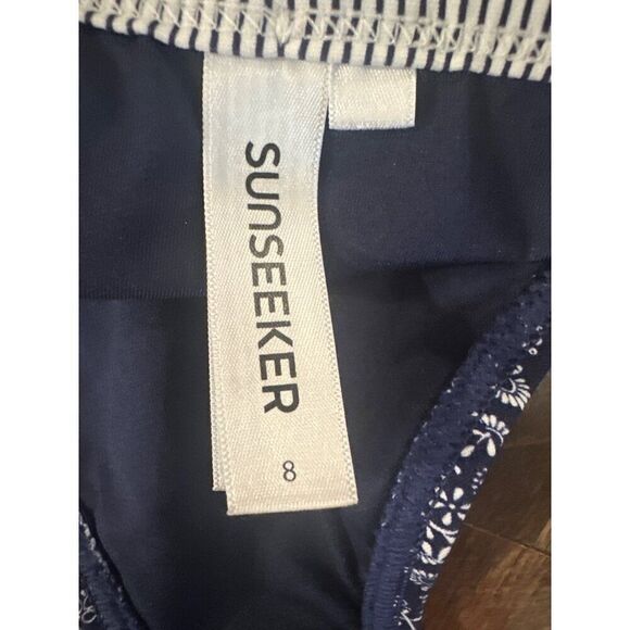 SUNSEEKER BUDAPEST BIND TIE SIDE PANT BIKINI - INK Size Small - Picture 16 of 16